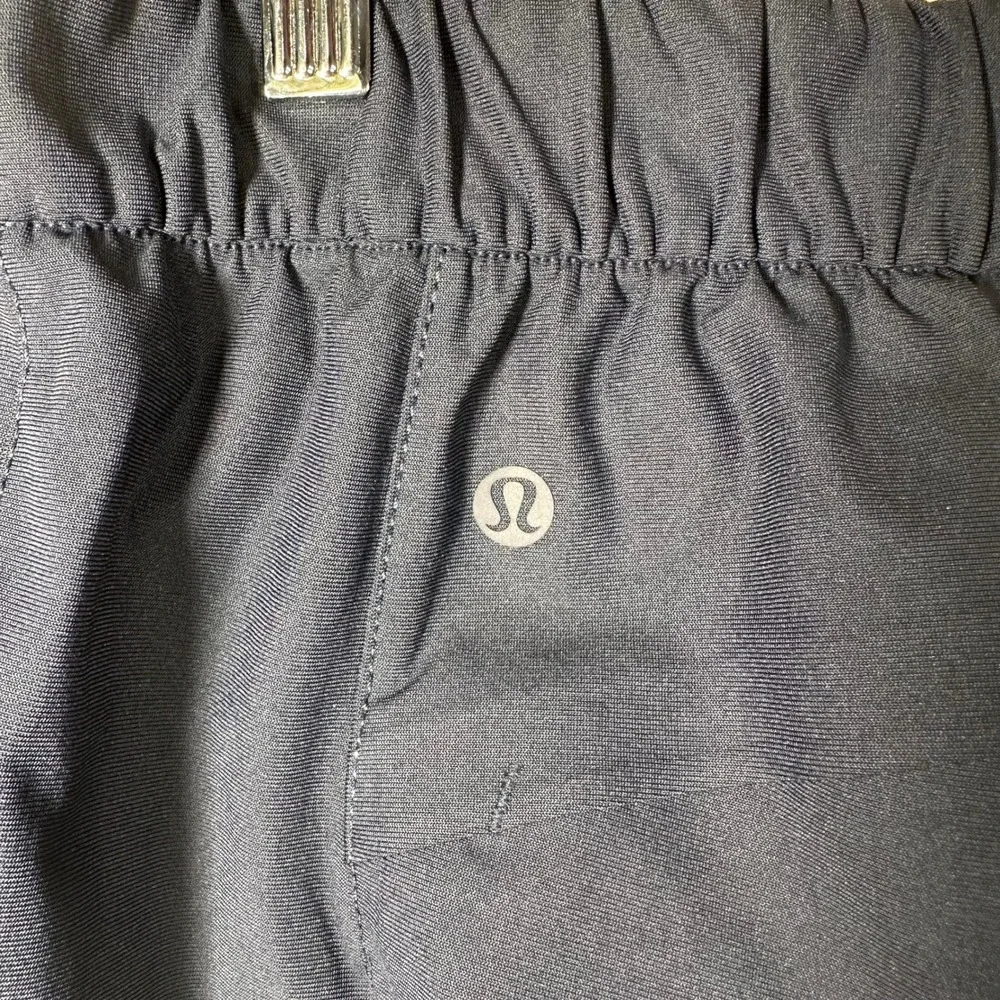 Lululemon Warpstreme High Rise Womens Navy‎ Blue Tapered Jogger Pants 32 LW5EAOS